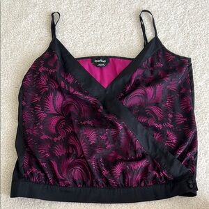 Bebe Magenta/Black Top